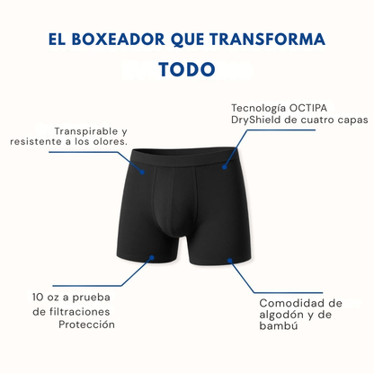 Boxers para Incontinencia Masculina Ultra Absorbentes
