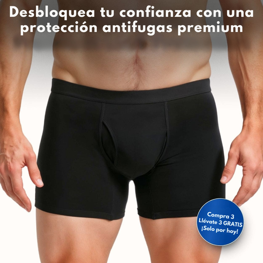 Boxers para Incontinencia Masculina Ultra Absorbentes