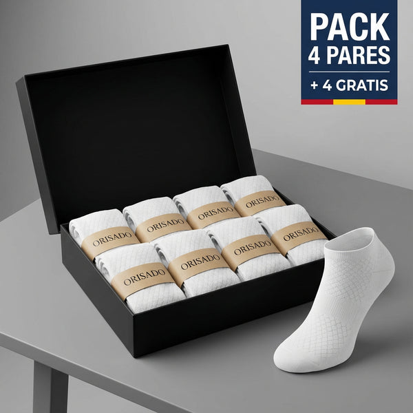 CALCETINES BAJOS DE BAMBÚ PREMIUM – PIES SANOS Y SIN OLOR